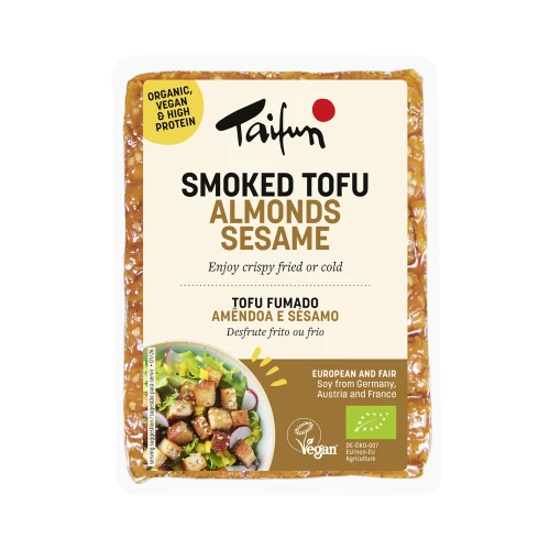 Taifun Organic Smoked Tofu Almonds Sesame 200g