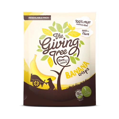 The Giving Tree Banana Crisps 38g