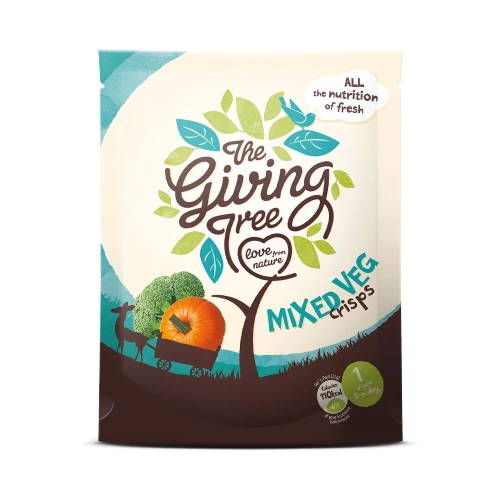 The Giving Tree Mixed Veg Crisps 22g