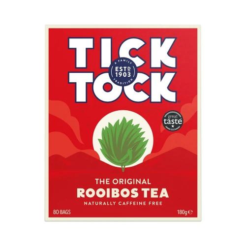 Tick Tock The Original Rooibos Tea 80 teabags