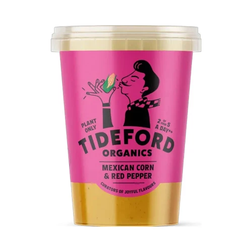 Tideford Organics Mexican Corn & Red Pepper Vegan Soup 560g