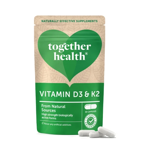 Together Health Vitamin D3 & K2 Food Supplement 30pcs