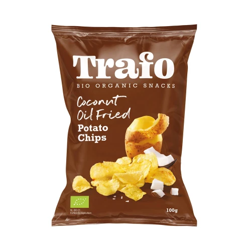 Trafo Organic Coconut Oil Fried Potato Chips 100g