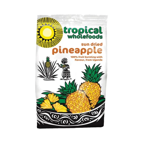 Tropical Wholefoods Sun Dried Pineapple 100g