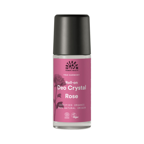 Urtekram Roll-on Deo Crystal Rose Deodorant 50ml