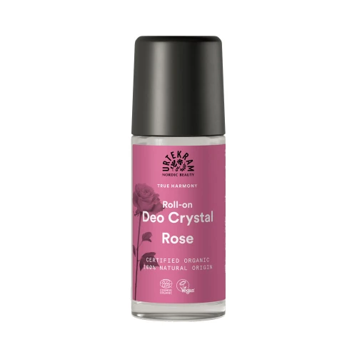 Urtekram Roll-on Deo Crystal Rose Deodorant 50ml