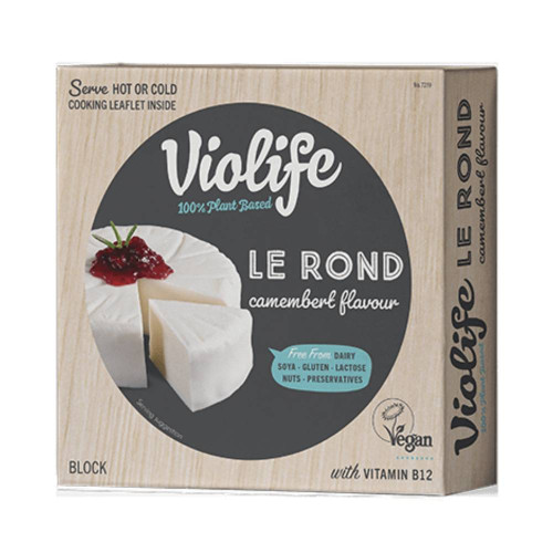 Violife Le Rond Camembert style vegan cheese 6 * 150g