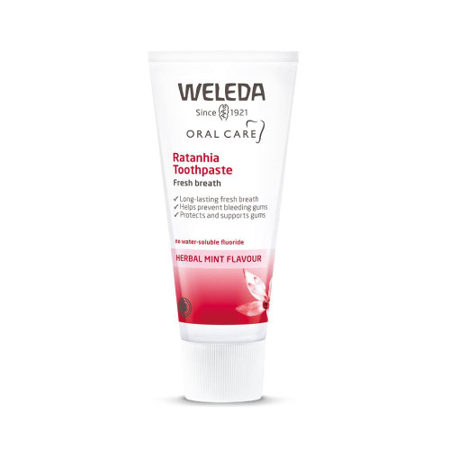 Weleda Ratanhia Toothpaste Herbal Mint Flavour 75ml