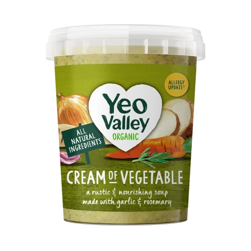 Yeo Valley Organic Cream of Vegetable Soup 400g