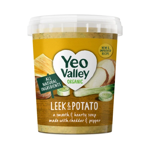 Yeo Valley Organic Leek & Potato Soup 400g