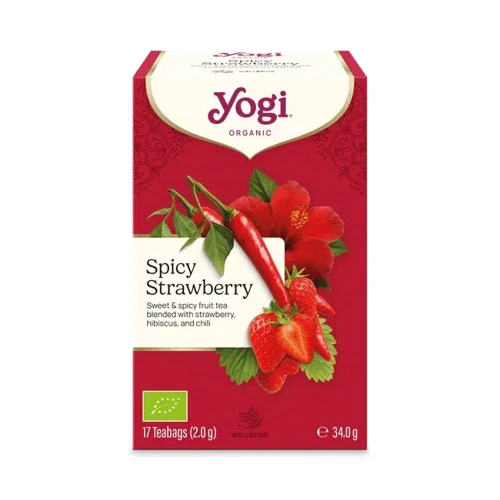 Yogi Organic Spicy Strawberry 17 bags