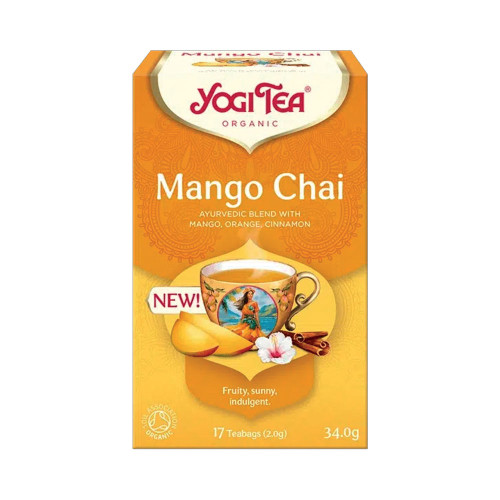 Yogi Tea Organic Mango Chai 17 Teabags