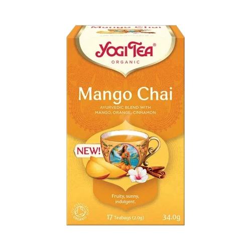Yogi Tea Organic Mango Chai 17 Teabags