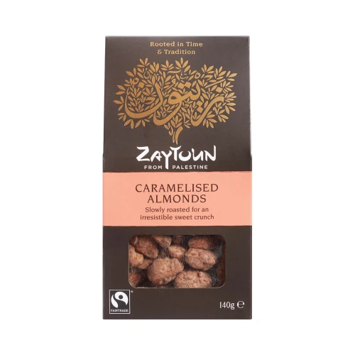 Zaytoun Palestinian Caramelised Almonds 140g