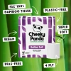 The Cheeky Panda Toilet Tissue - Quilted (5 x 9pcs)