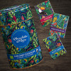 Chocolate and Love Pure Dark Chocolate Tin 30 Pieces - 3 Flavours (10*30x5.5g)(Org)