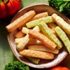Eat Real Veggie Straws with Tomato, Kale and Spinach Sea Salt (10 x 110g)