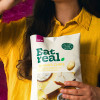 Eat Real Hummus Chips Italian Cheese & Black Pepper (18 x 45g)