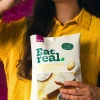 Eat Real Hummus Chips Italian Cheese & Black Pepper (10 x 110g)