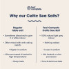 Feel Complete Celtic Sea Salt - Fine & Dry (12 * 800g)(Org)