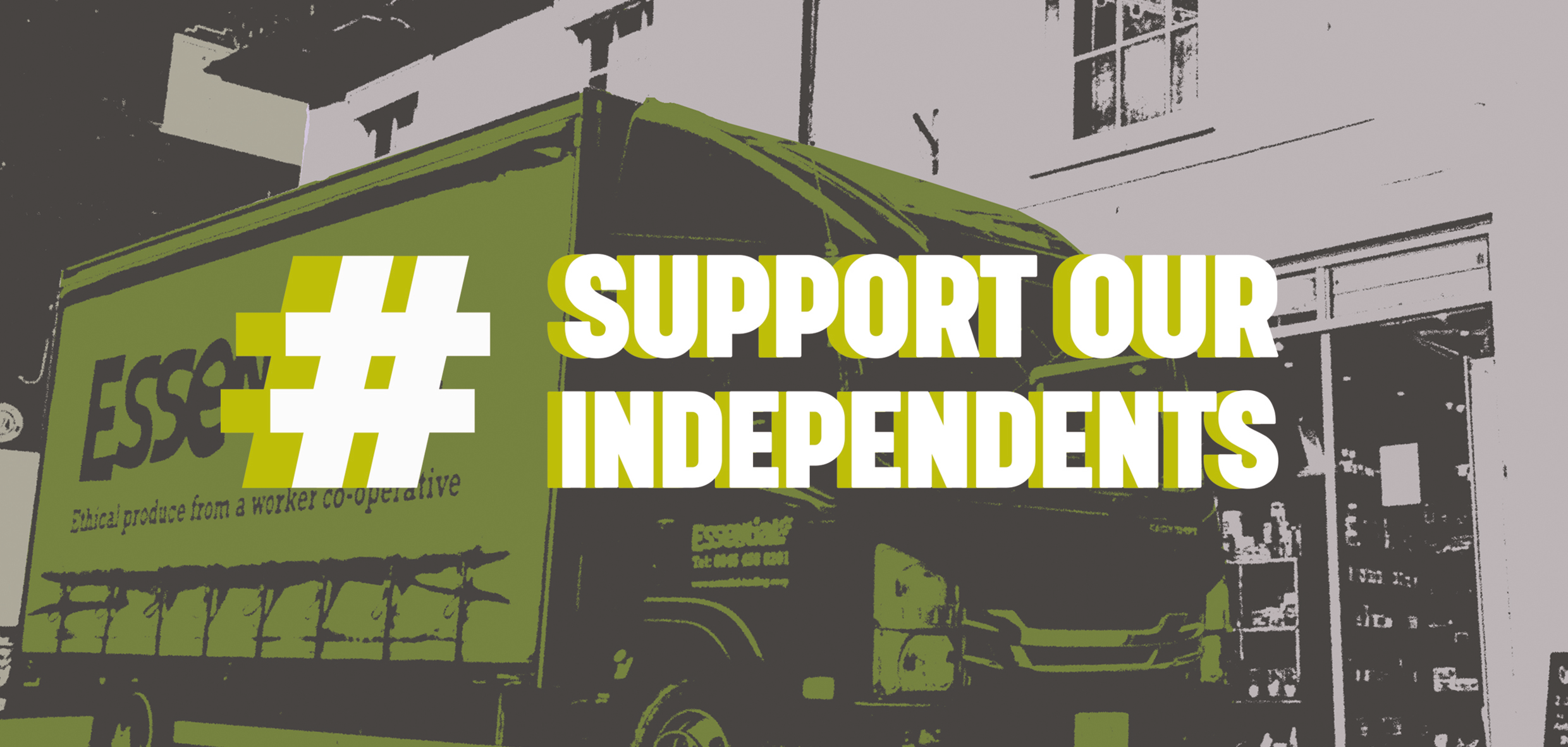 Support our Independents banner