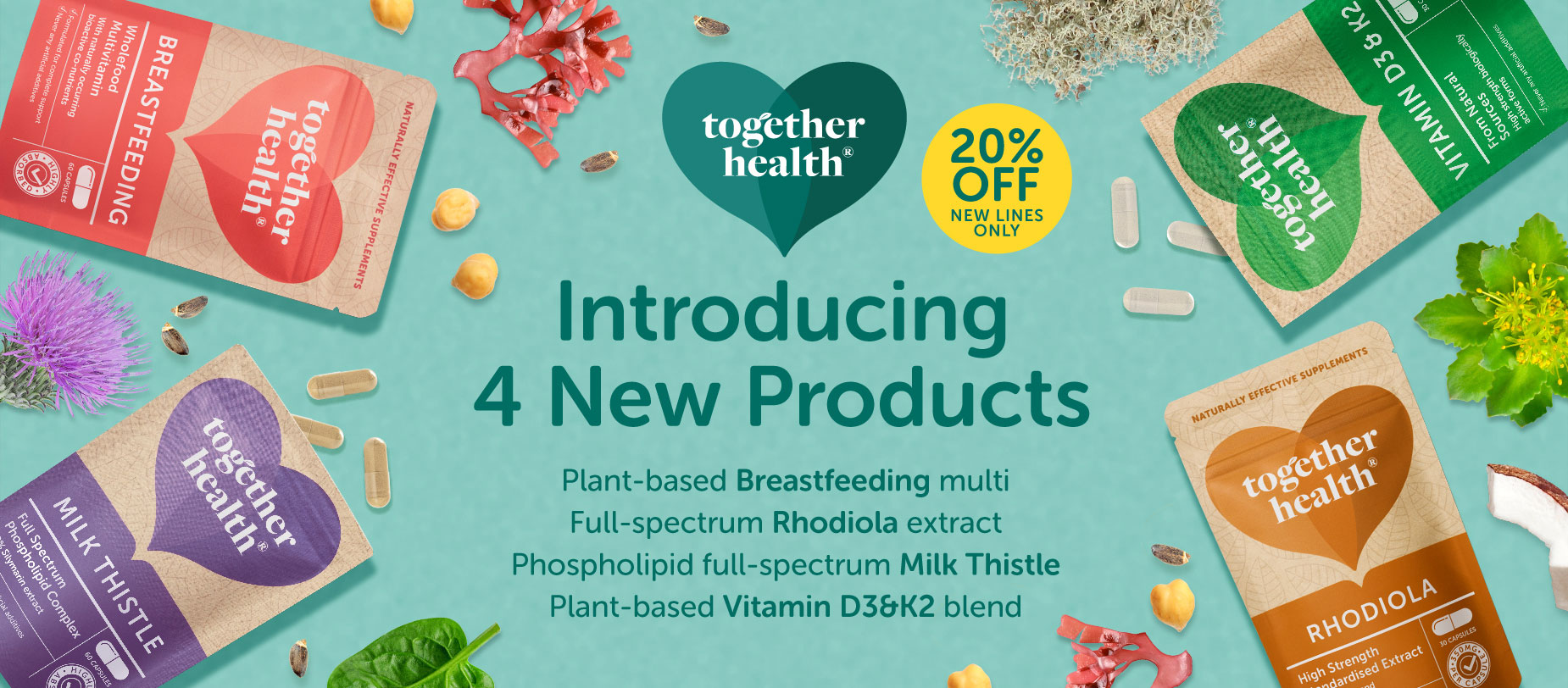 20% Off Together Health New Supplement Lines