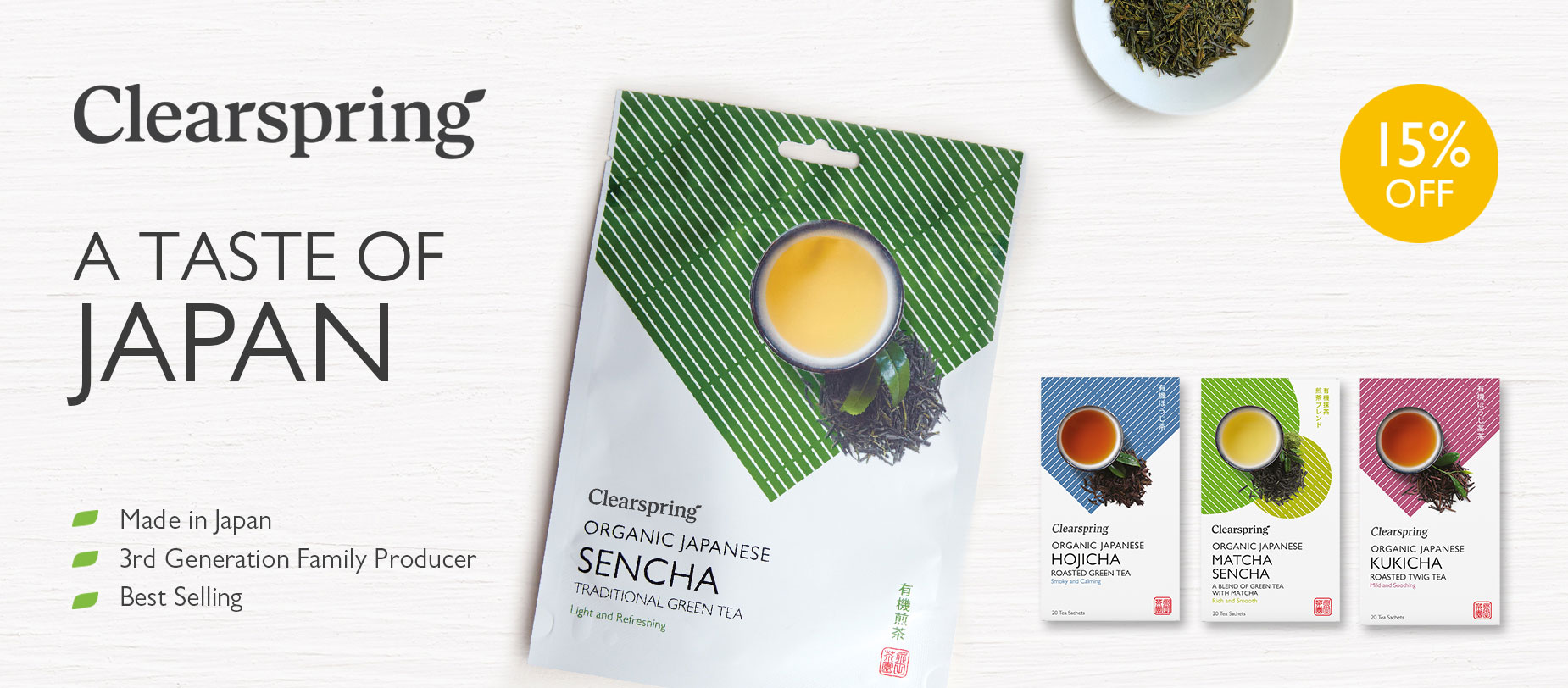 Clearspring A Taste of Japan Organic Teas