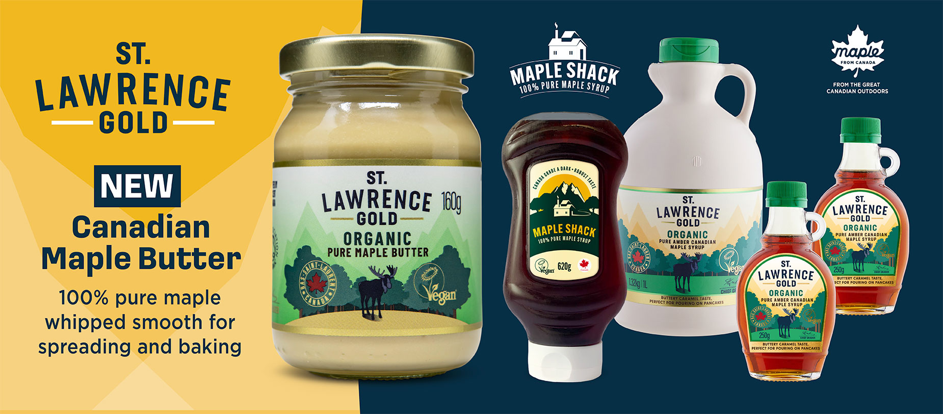 New St Lawrence Gold Canadian Maple Butter