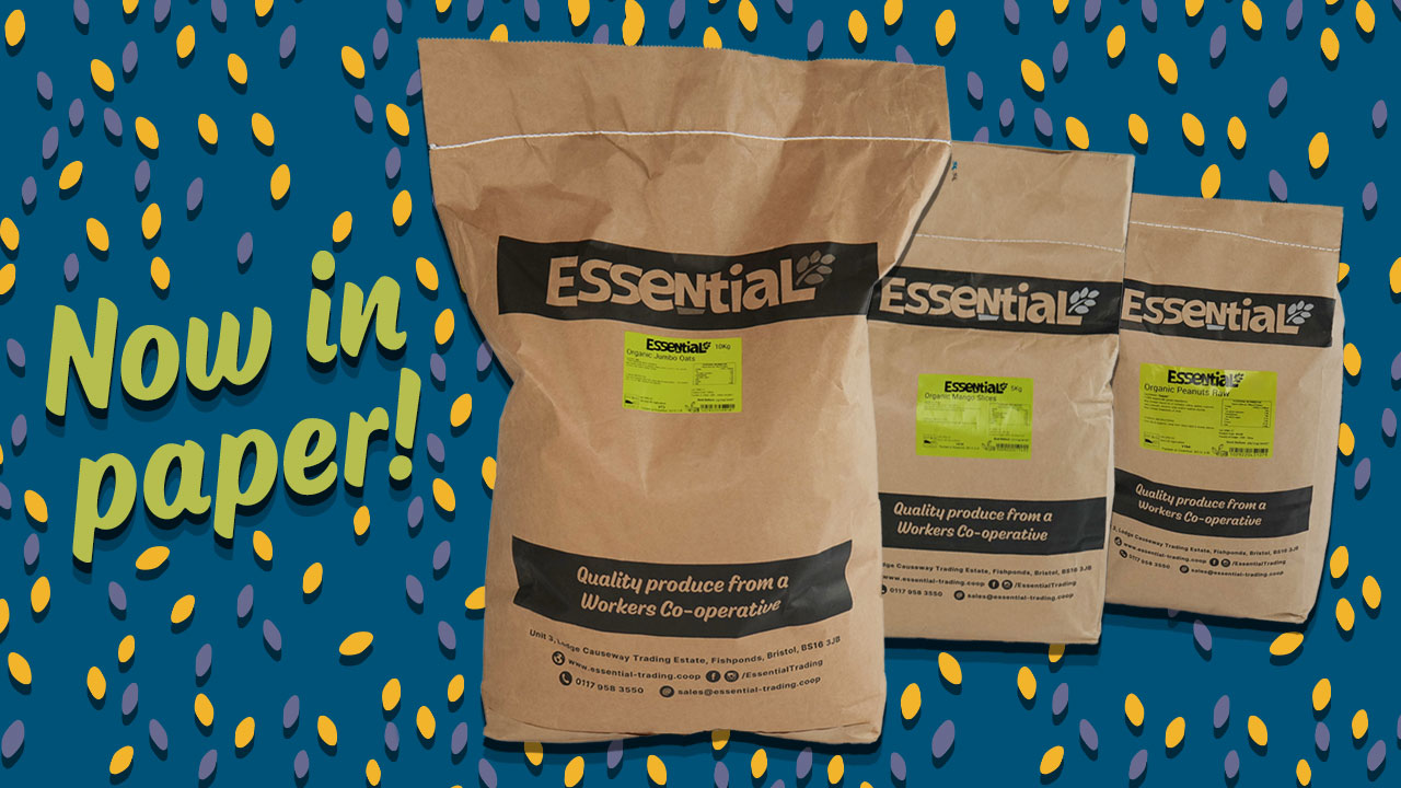 Now in Paper! Three Essential bulk Sacks of different sizes