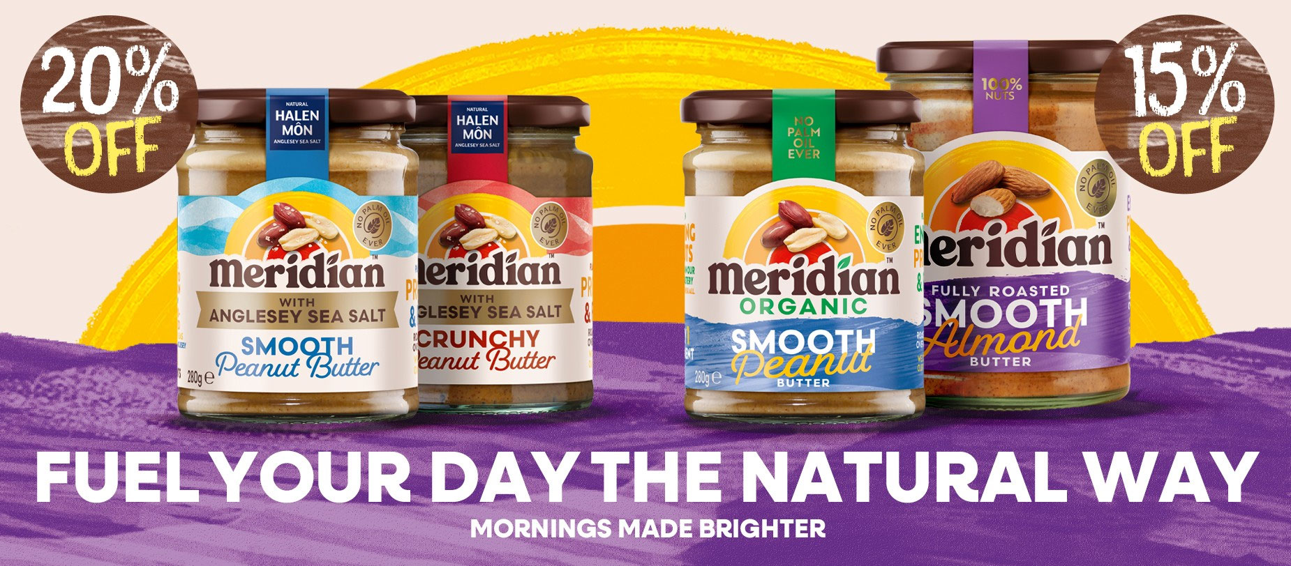 Up to 20% Off Meridian Nut Butters